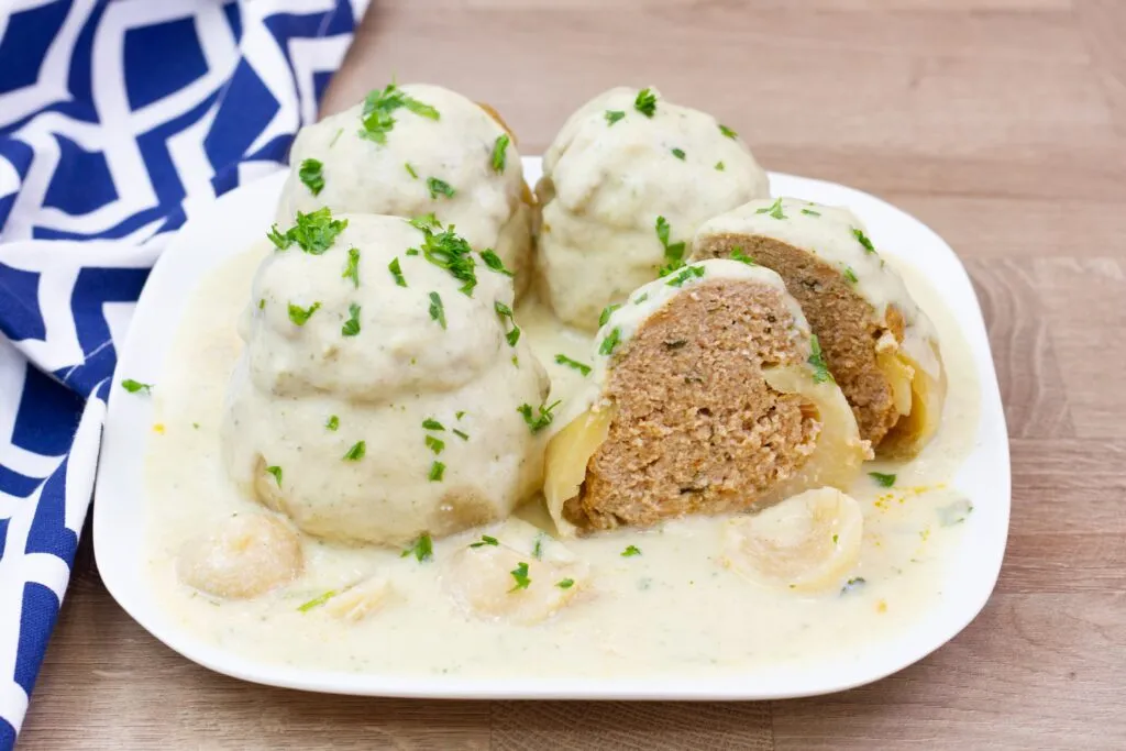 Stuffed kohlrabi recipe