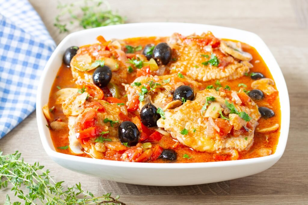 Chicken cacciatore recipe