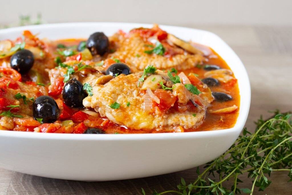 Chicken cacciatore recipe