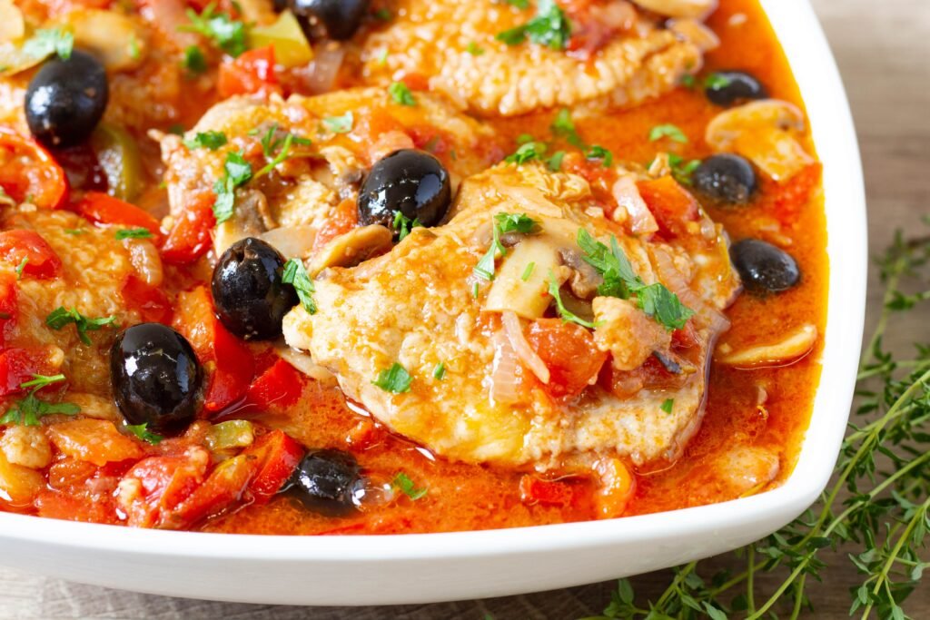 Chicken cacciatore recipe