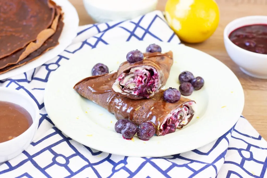 Chocolate crêpes recipe
