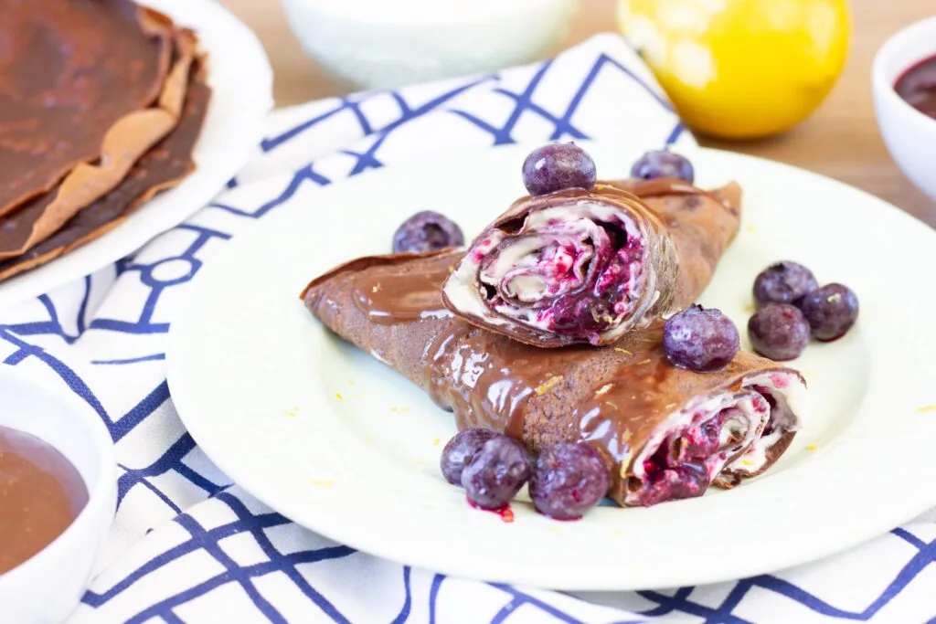 Chocolate crêpes recipe