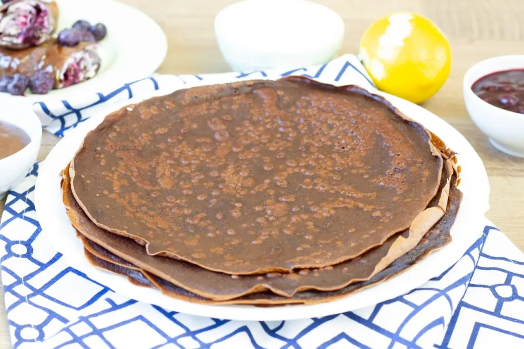 Chocolate crêpes recipe