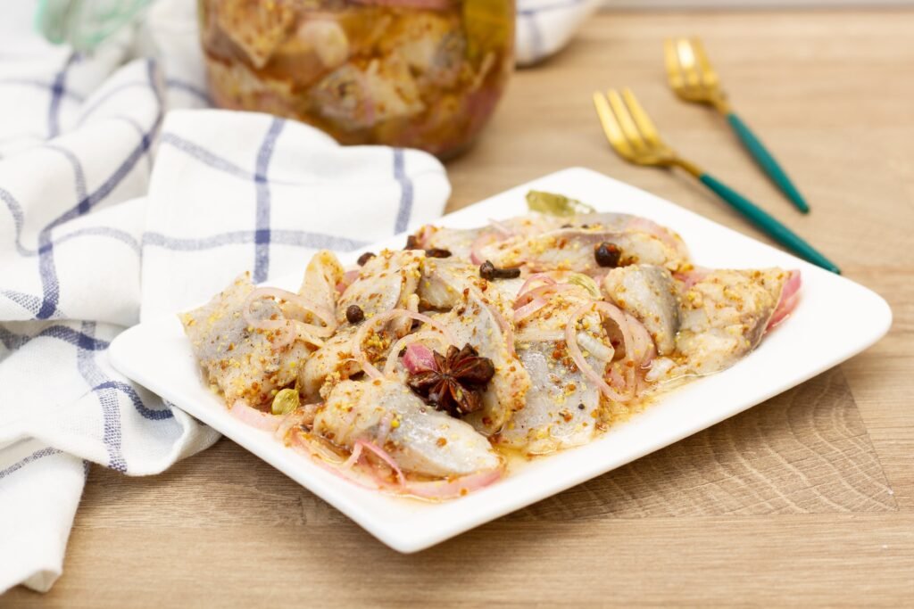 Herring with spices recipe
