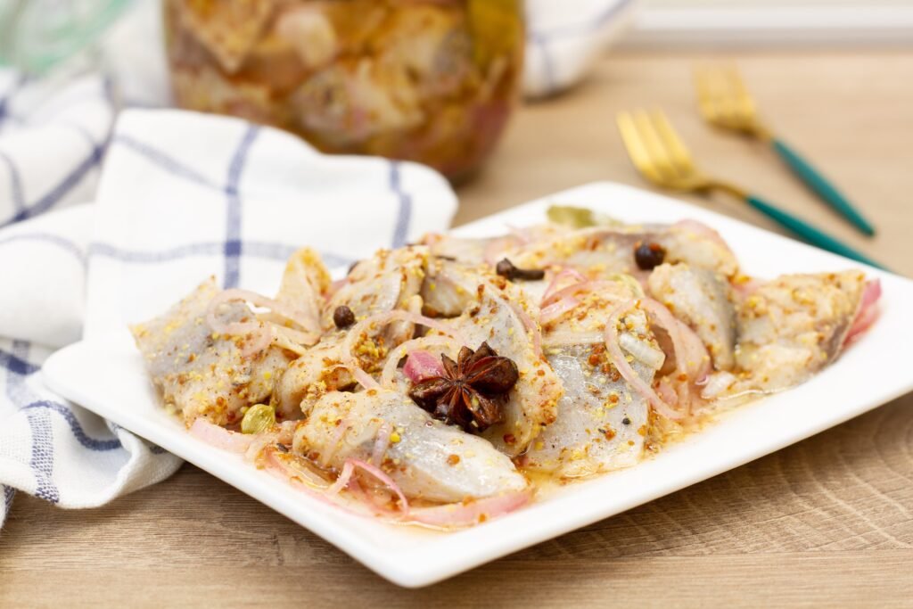 Herring with spices recipe