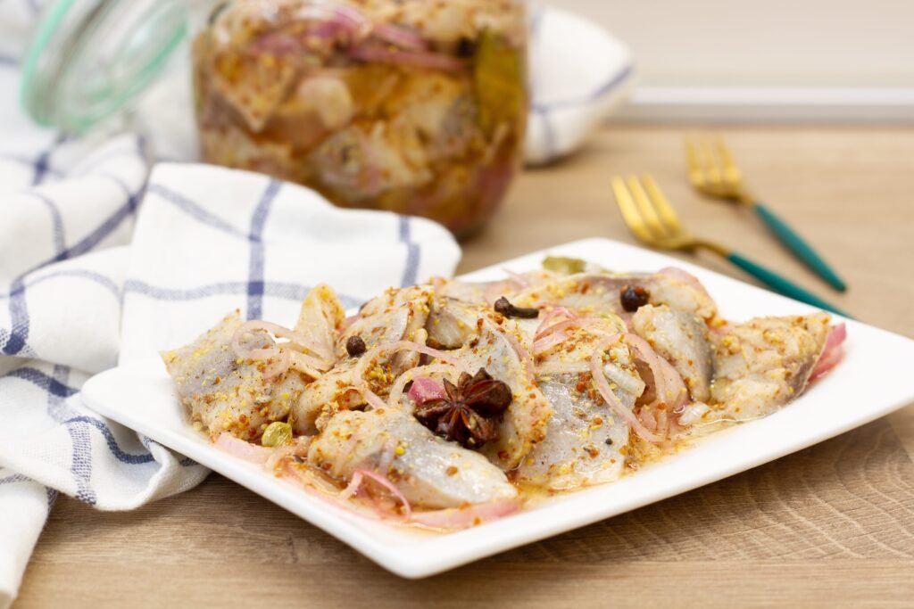 Herring with spices recipe