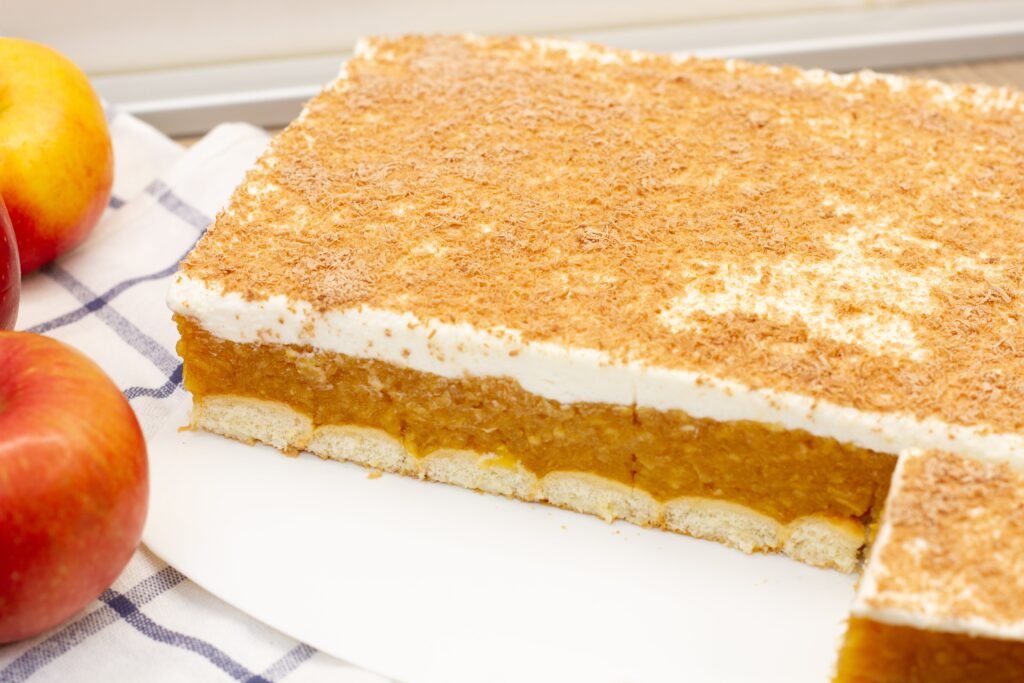 No-bake apple cake recipe
