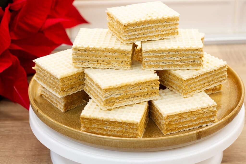 Wafer with coffee cream recipe