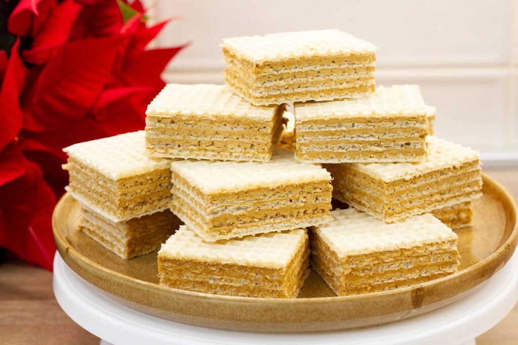 Wafer with coffee cream recipe