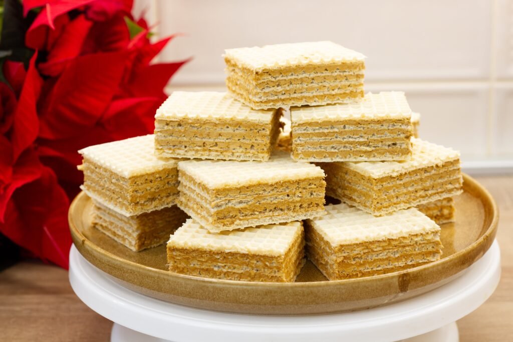 Wafer with coffee cream recipe