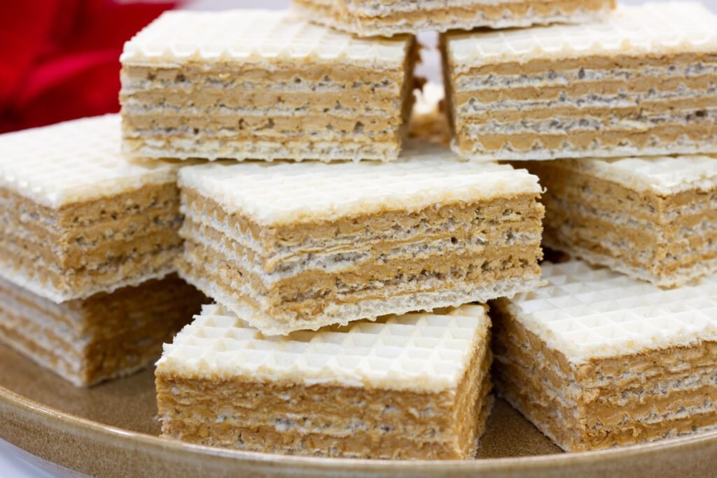 Wafer with coffee cream recipe