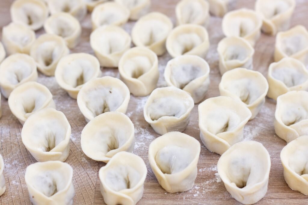 Polish uszka dumplings with mushrooms recipe