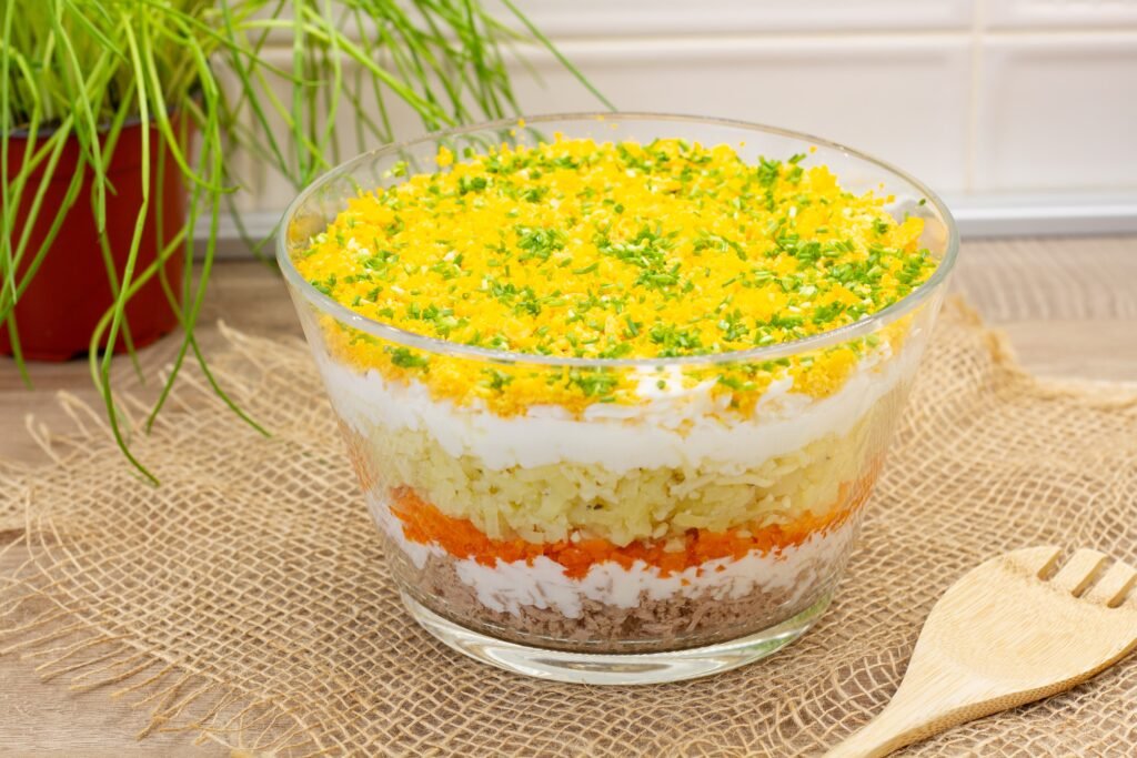Mimosa salad recipe