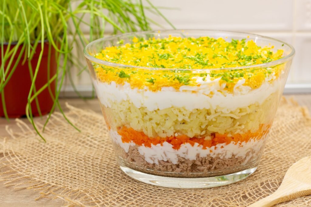 Mimosa salad recipe