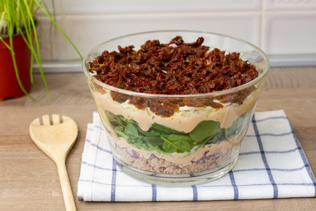 Tuna under blanket salad recipe