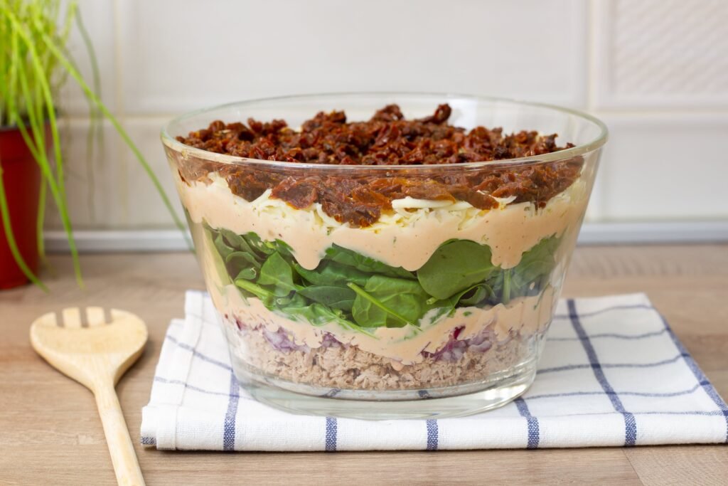Tuna under blanket salad recipe
