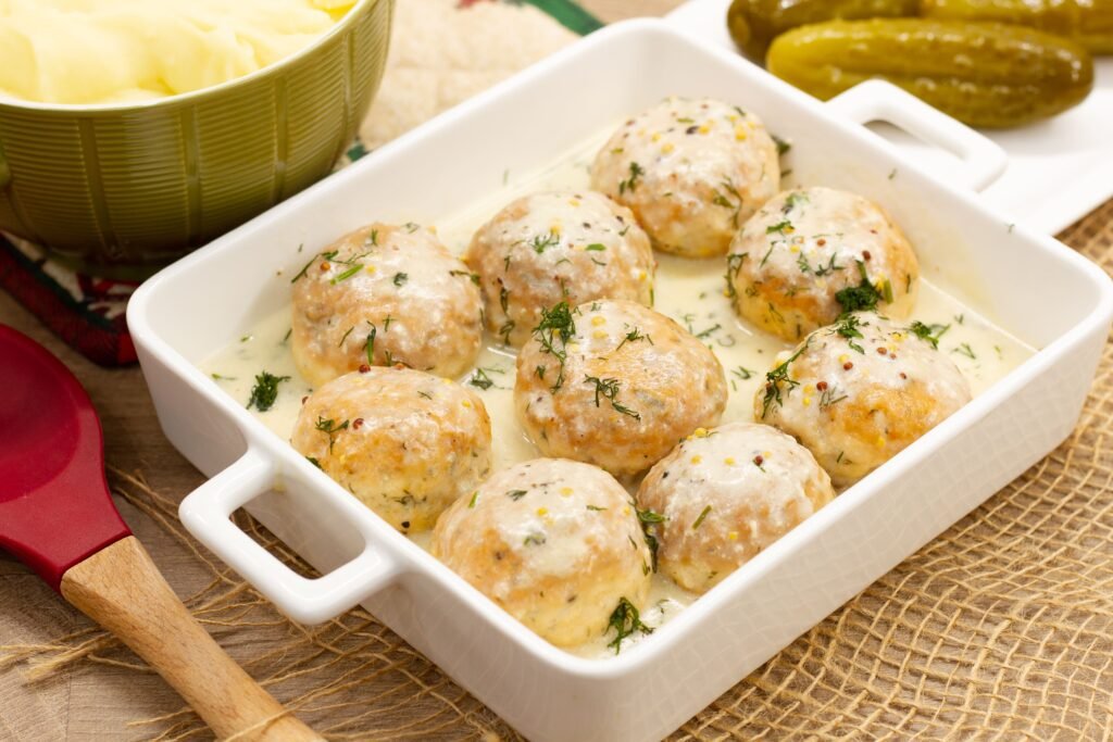 Salmon meatballs recipe