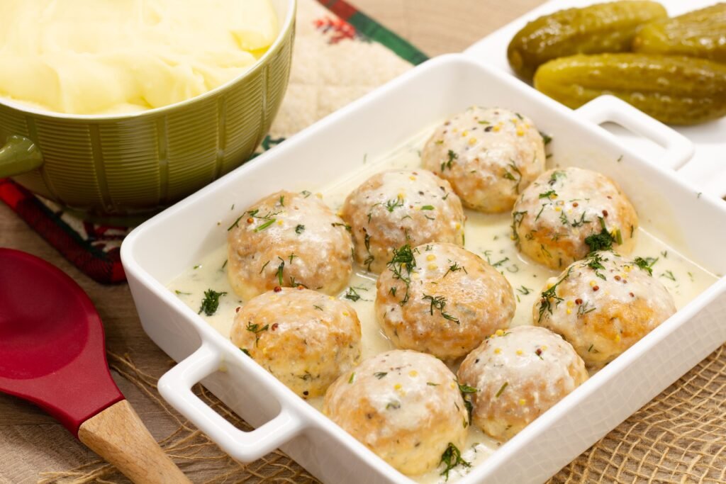 Salmon meatballs recipe