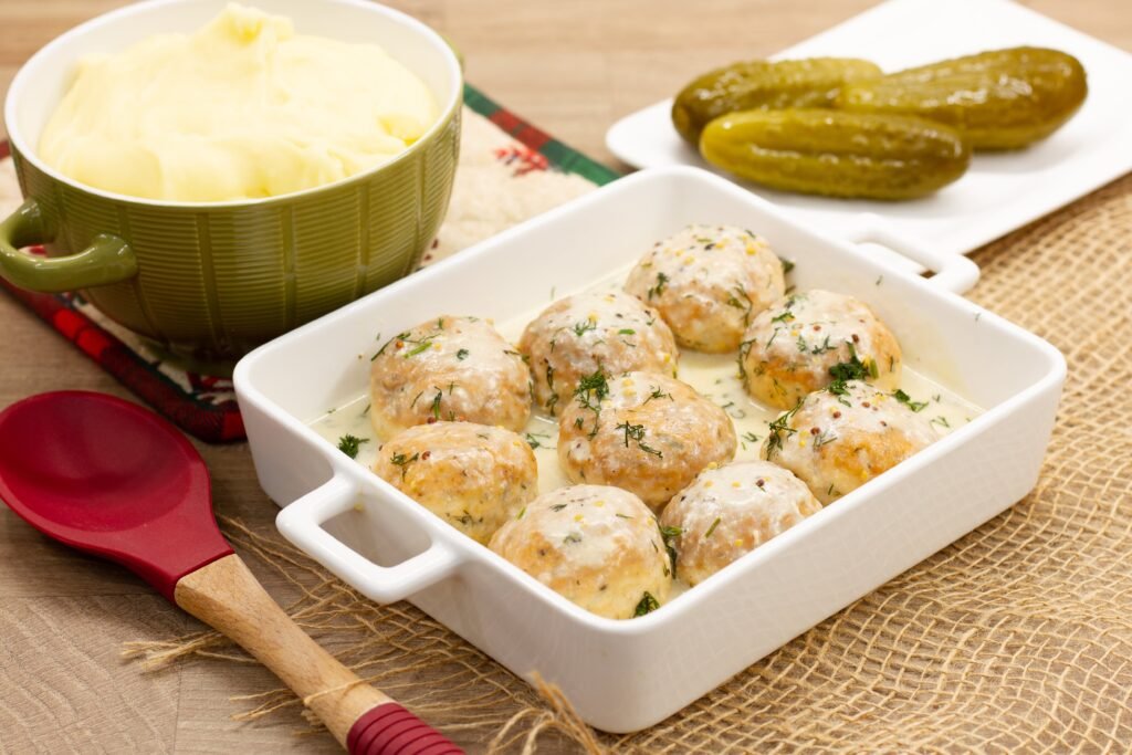 Salmon meatballs recipe