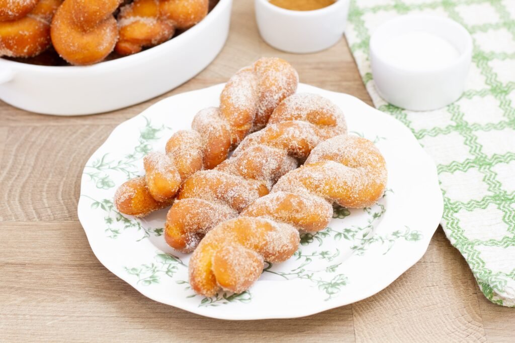 Twisted donuts - kkwabaegi recipe