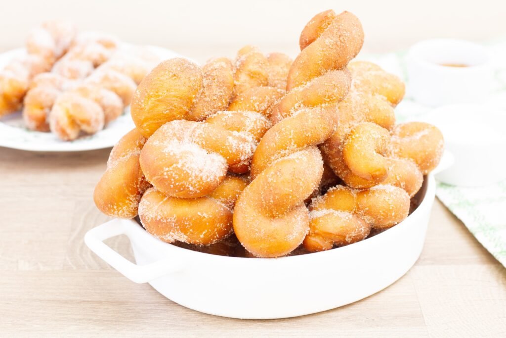 Twisted donuts - kkwabaegi recipe