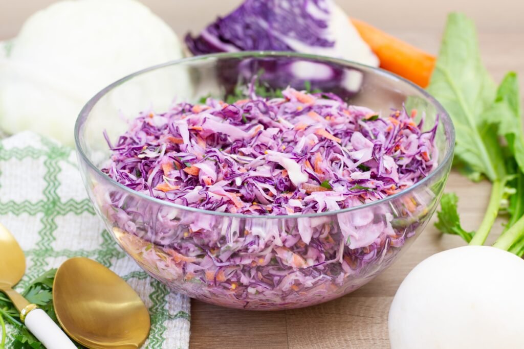 Recipe for Coleslaw with white radish