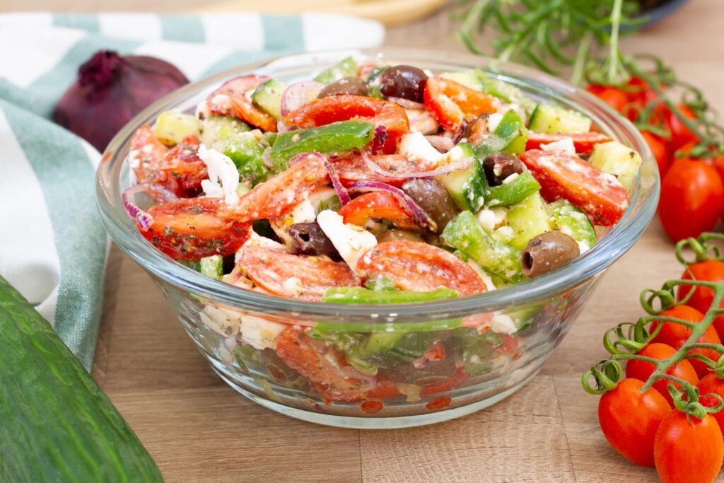 Recipe for Greek salad