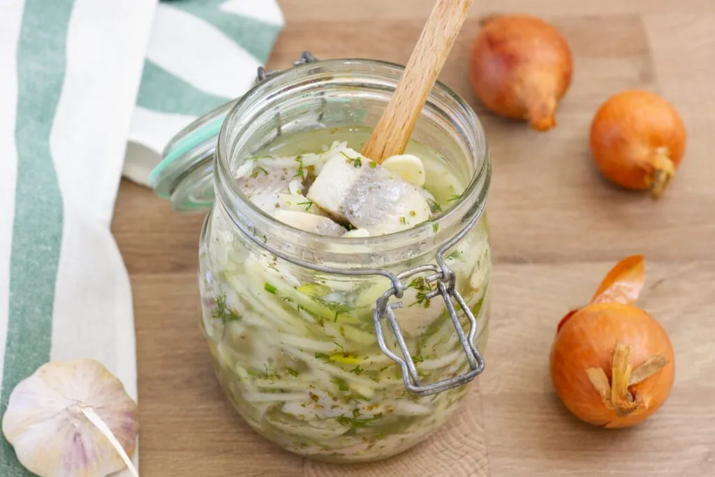 Recipe for Jewish-style herring
