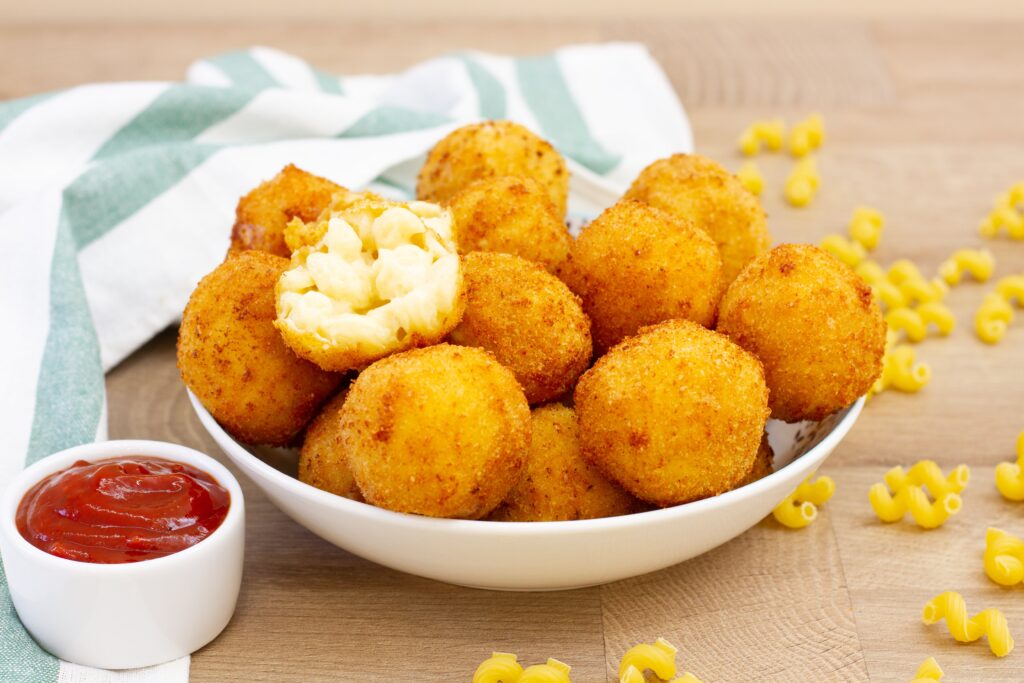 Recipe for mac & cheese balls
