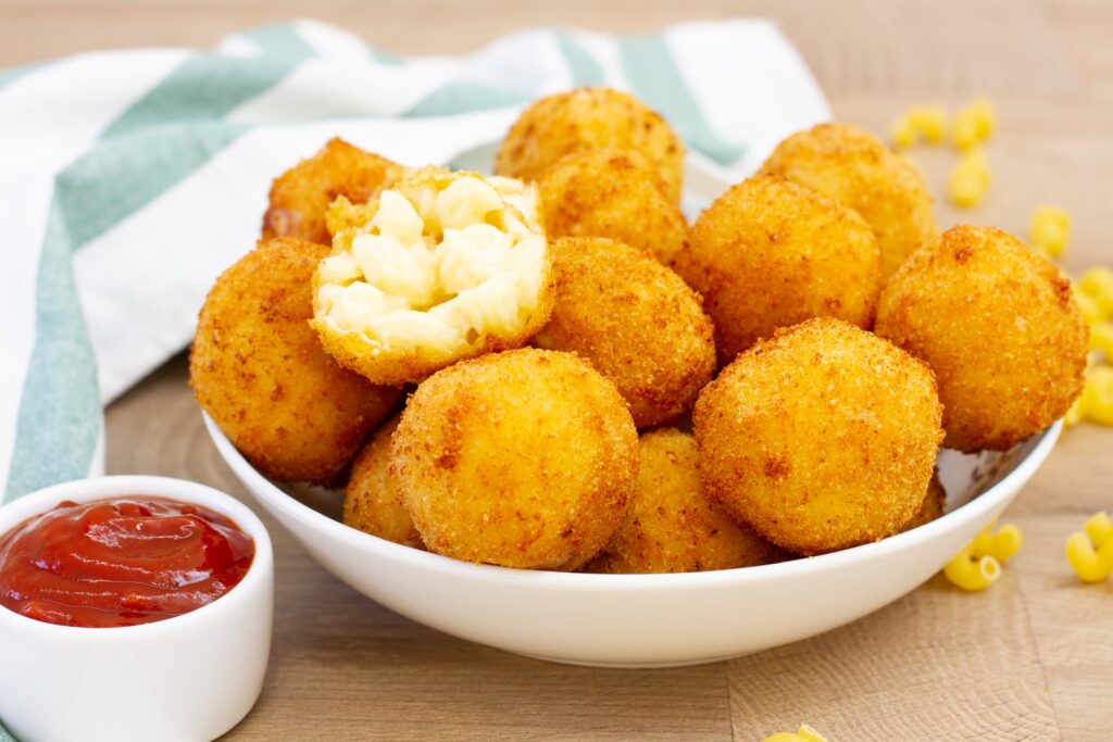 Recipe for mac & cheese balls
