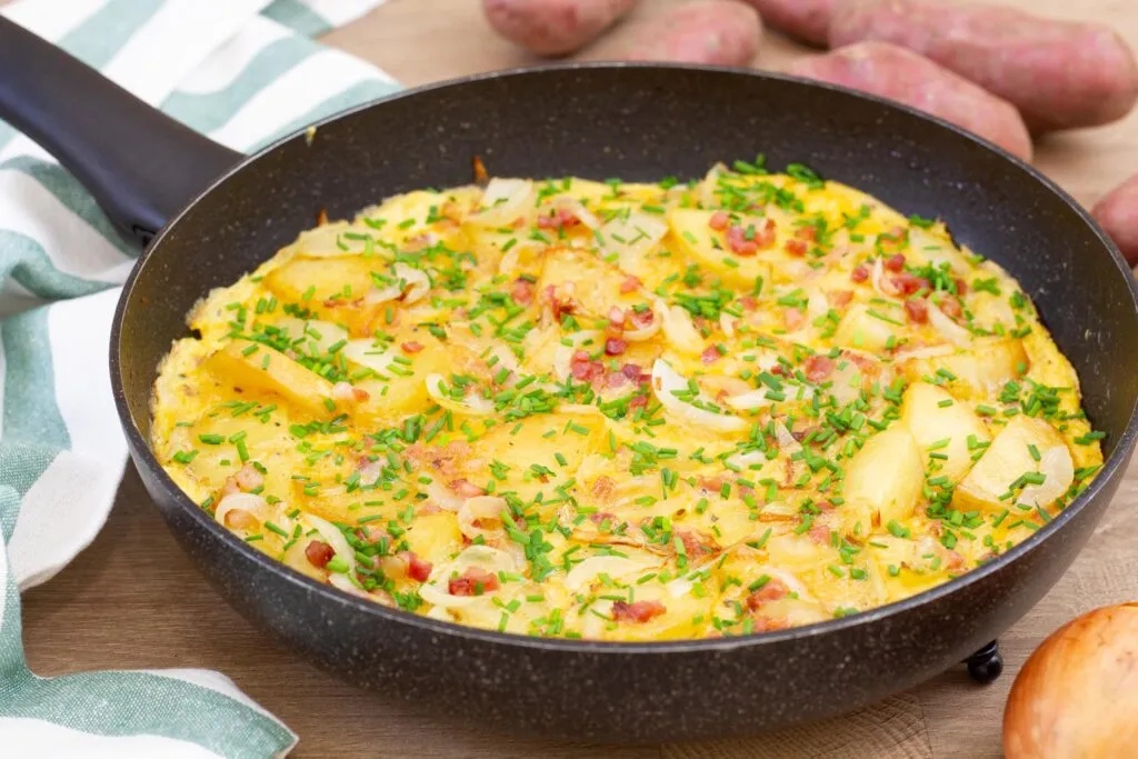 Recipe for bauernfrühstück - farmers breakfast
