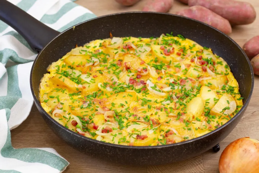 Recipe for bauernfrühstück - farmers breakfast
