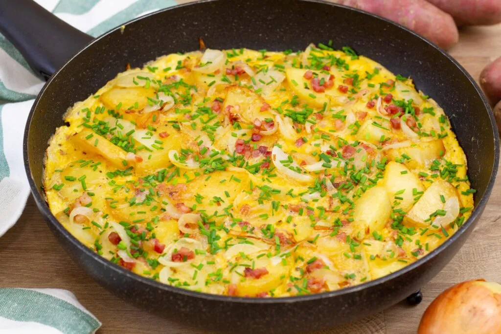 Recipe for bauernfrühstück - farmers breakfast