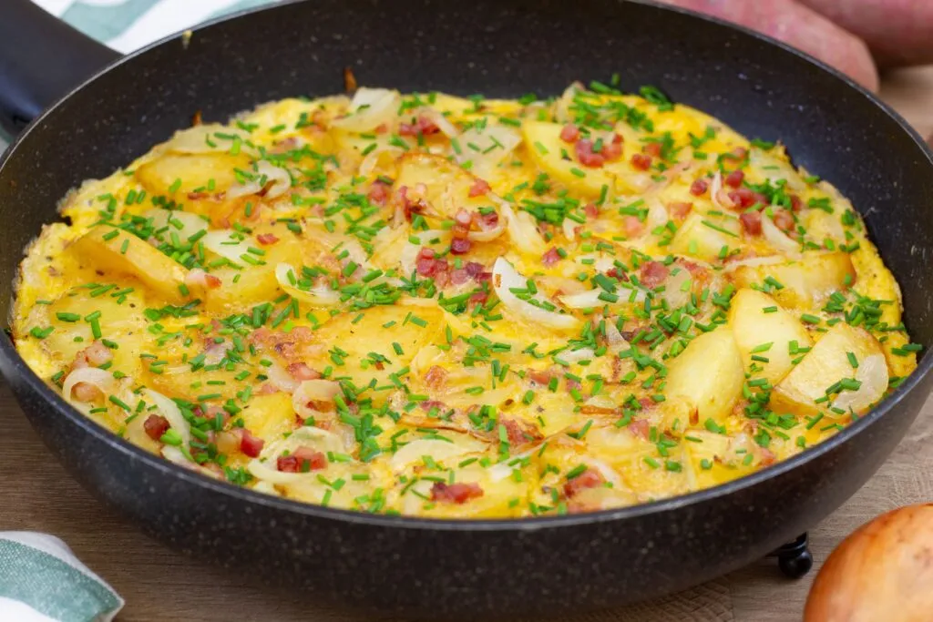 Recipe for bauernfrühstück - farmers breakfast