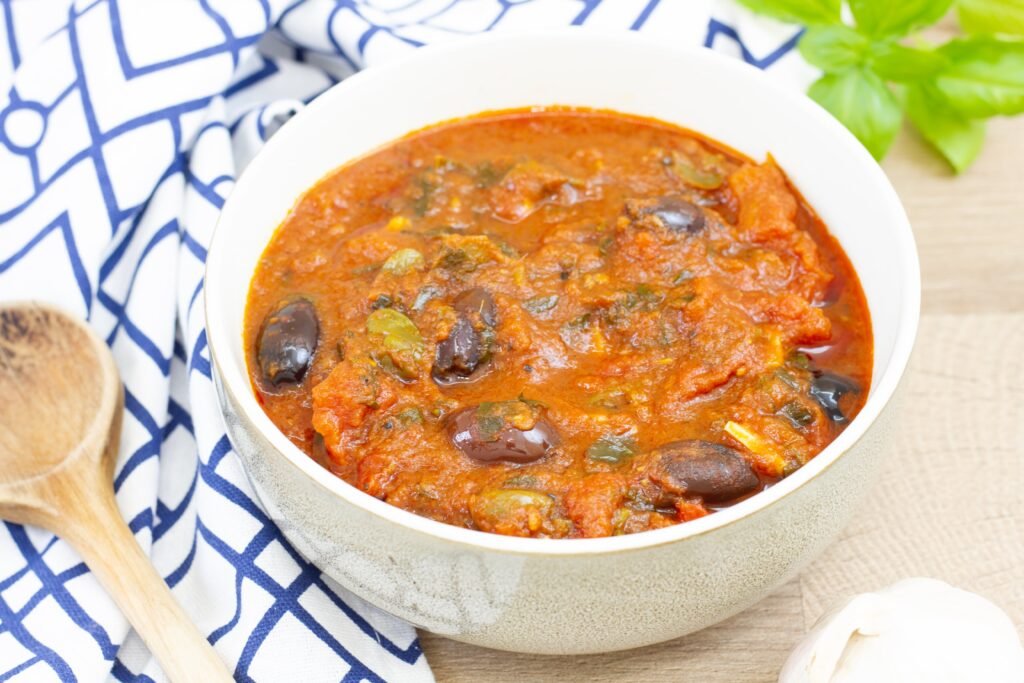 Recipe for puttanesca sauce