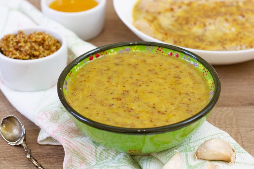 Recipe for honey-mustard marinade
