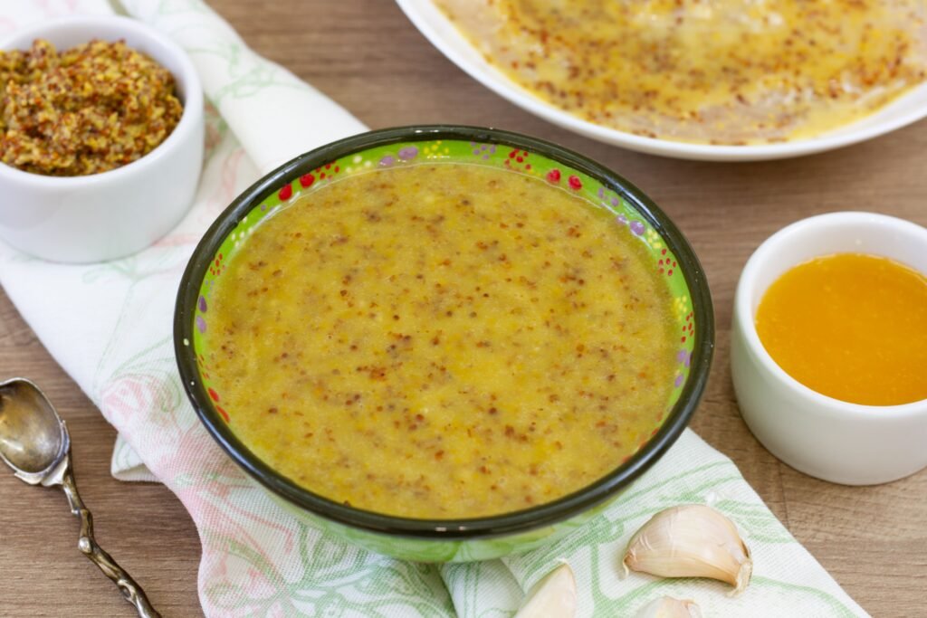 Recipe for honey-mustard marinade