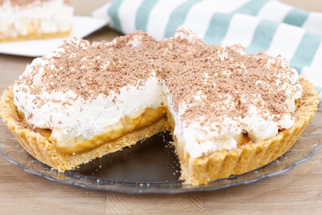 Recipe for banoffee pie