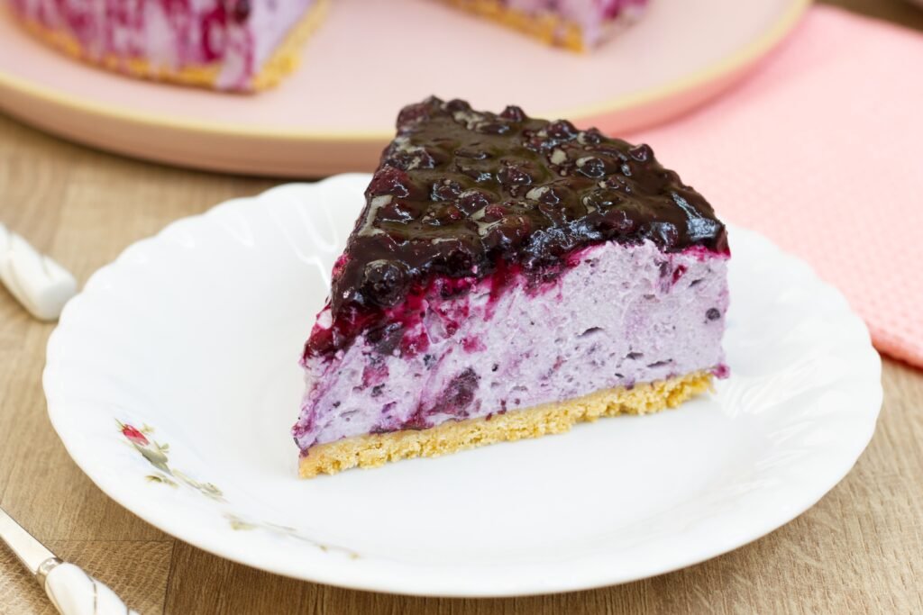 Recipe for cheesecake with bilberries