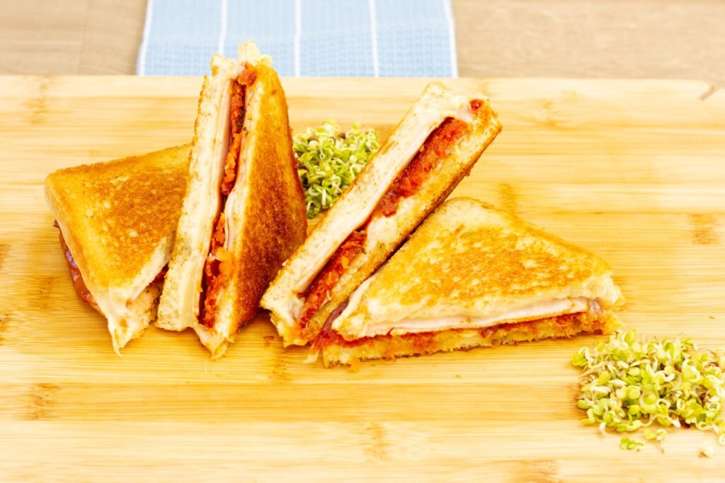 Recipe for pan-baked toasts