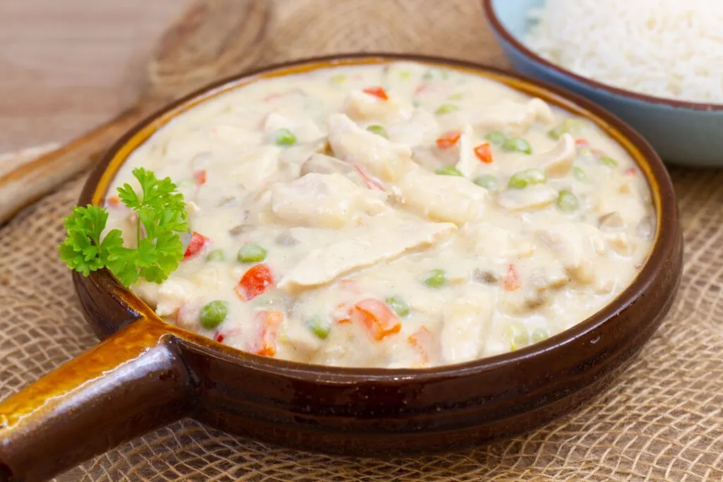 Recipe for chicken a la king