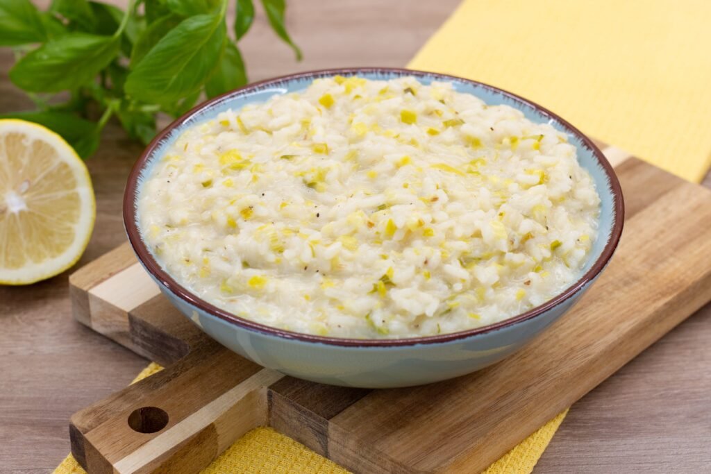 Recipe for leek risotto