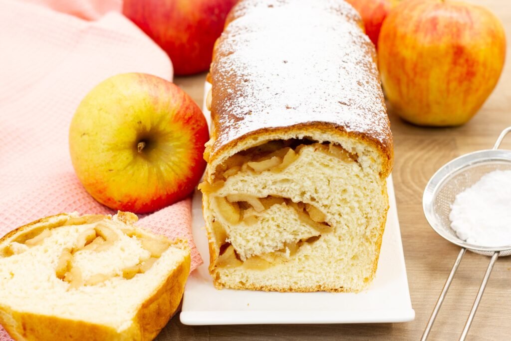 Recipe for apple brioche