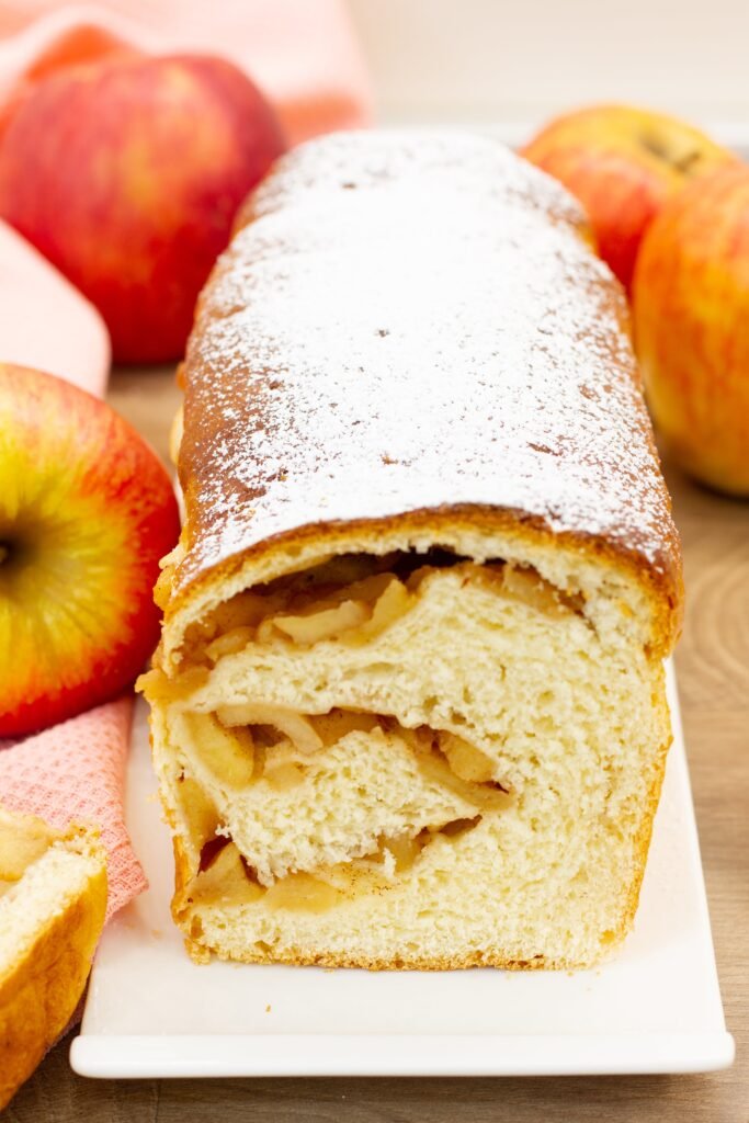 Recipe for apple brioche