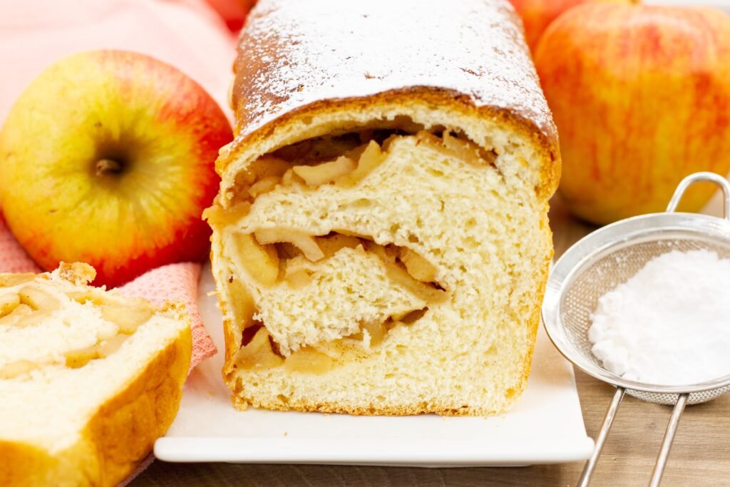 Recipe for apple brioche