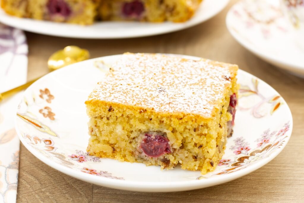 Recipe for gluten-free almond cake
