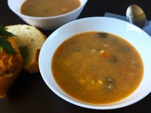 Rich beef soup