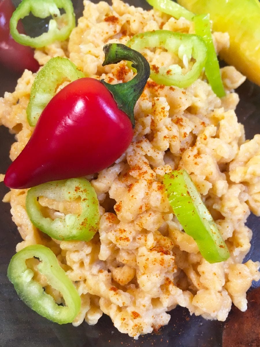 Egg and flour dumplings
