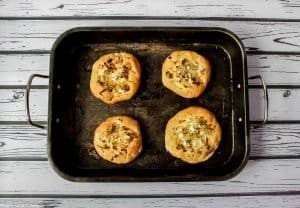 Onion and cheese buns