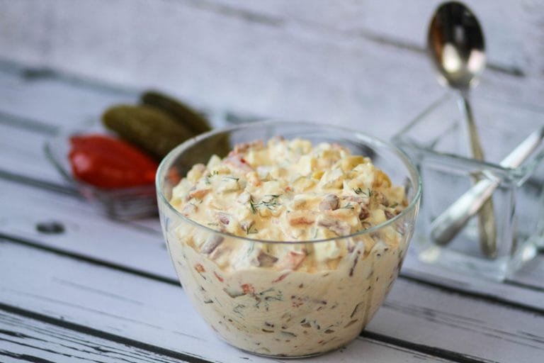 Kabanos salad